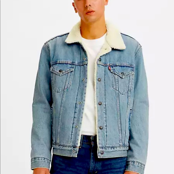 Levi’s Sherpa Jean Jackets - Picture 1 of 8